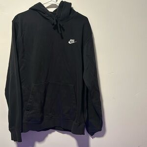 Very good condition men’s size large black Nike hoodie